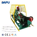 Full automatic barbed wire making machine